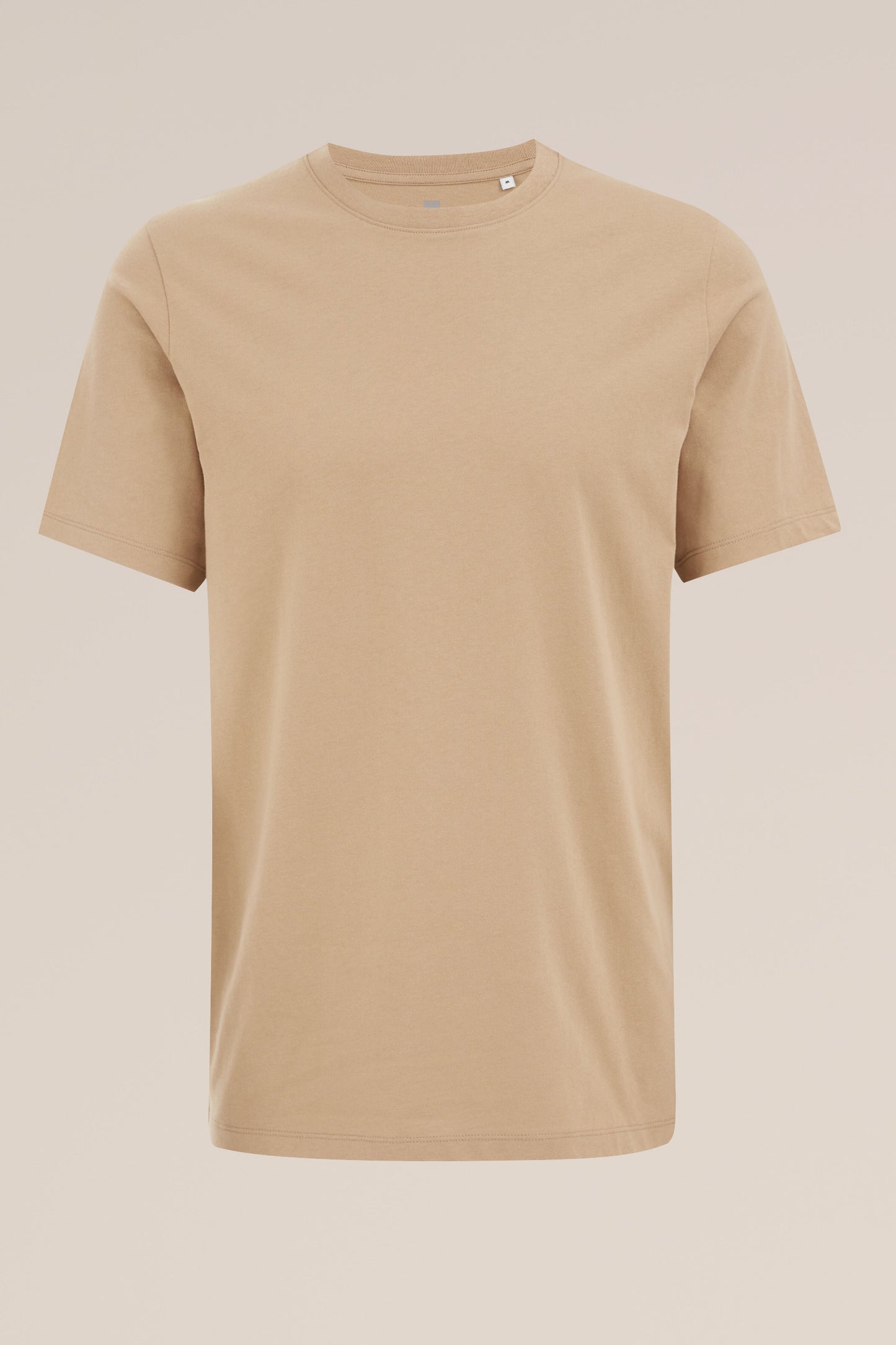 Regular Fit Basic T-Shirt - Beige