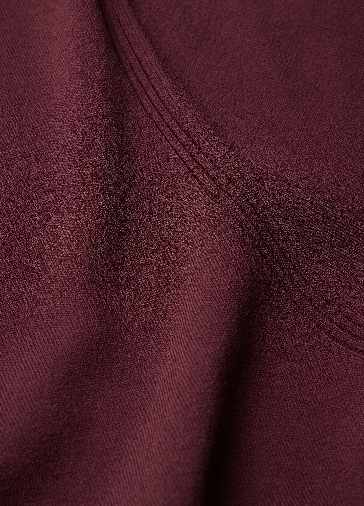 Tech Cotton Polo Shirt - Wine Colour