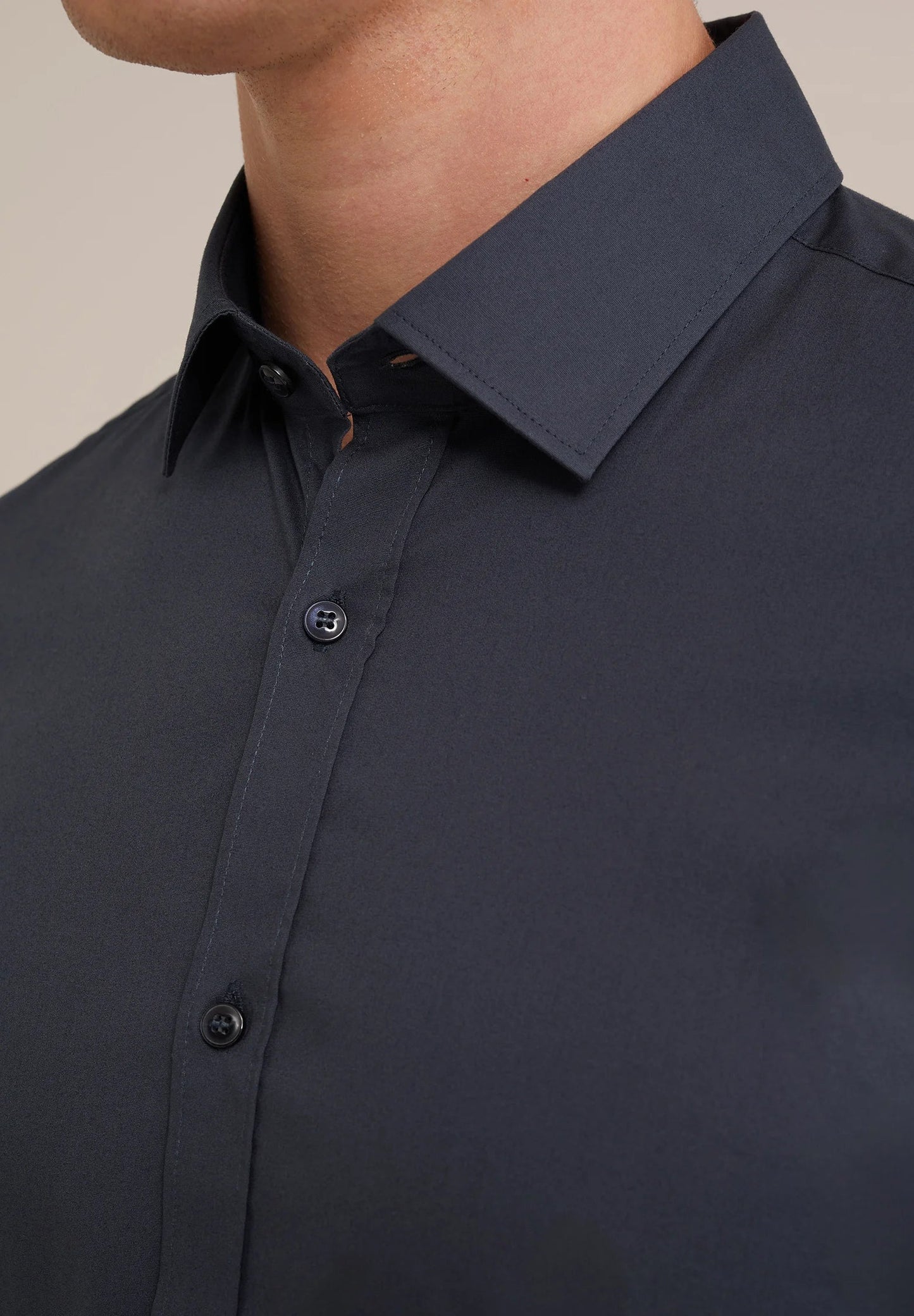 Classic Tailored Men's Shirt - Grey