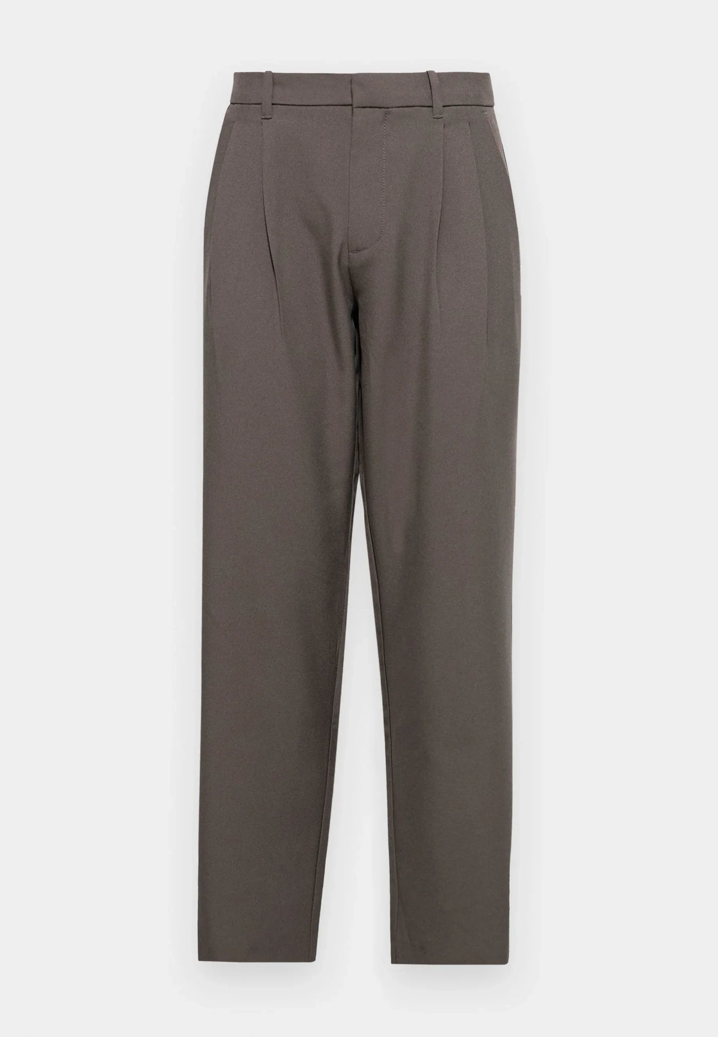 Men's Premium Fit Tailored Suit Trousers - Brown