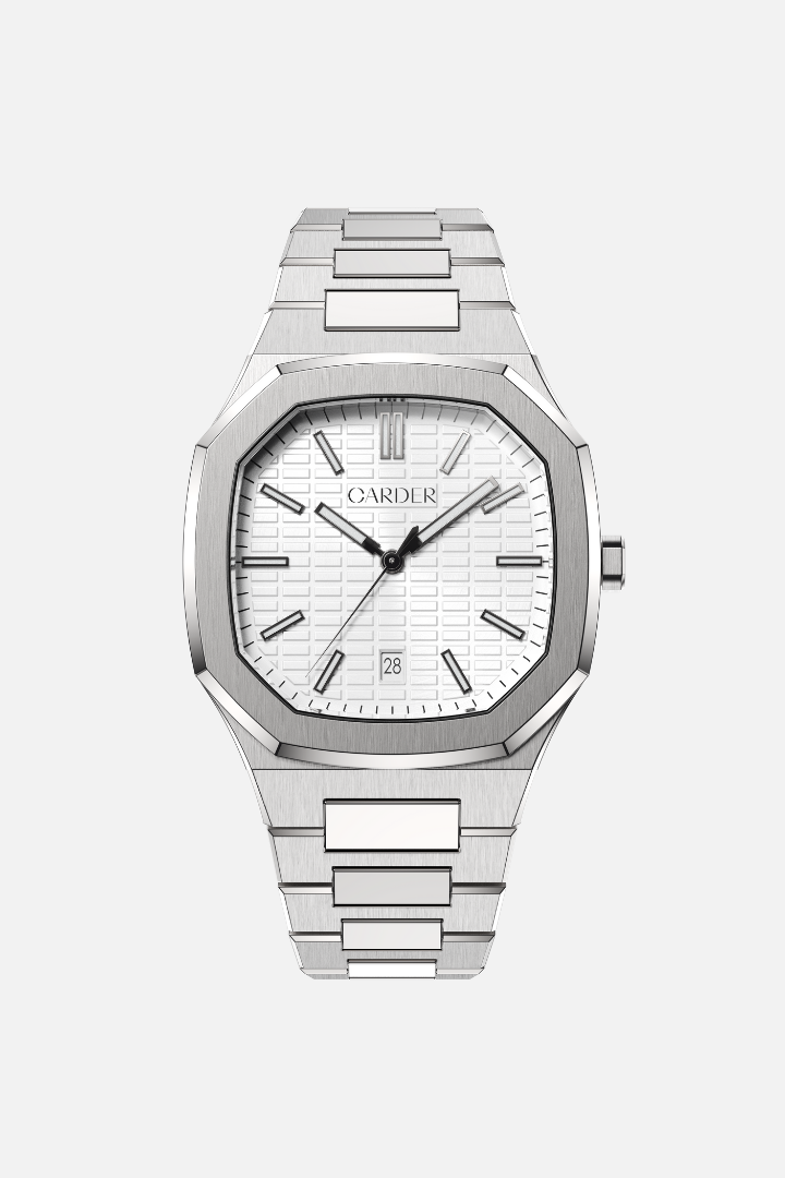 August Safira 10ATM Watch - White