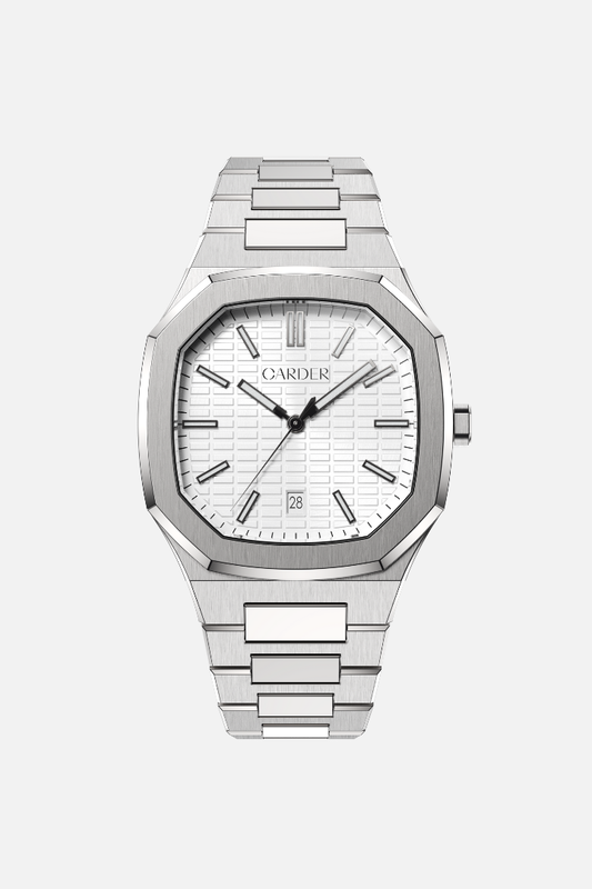 August Safira 10ATM Watch - White