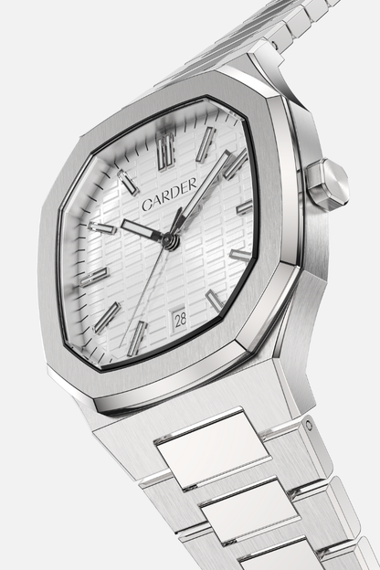 August Safira 10ATM Watch - White