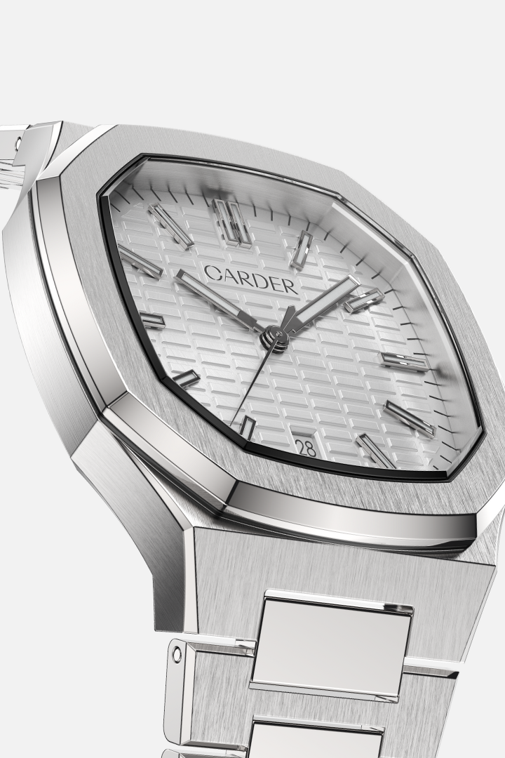 August Safira 10ATM Watch - White