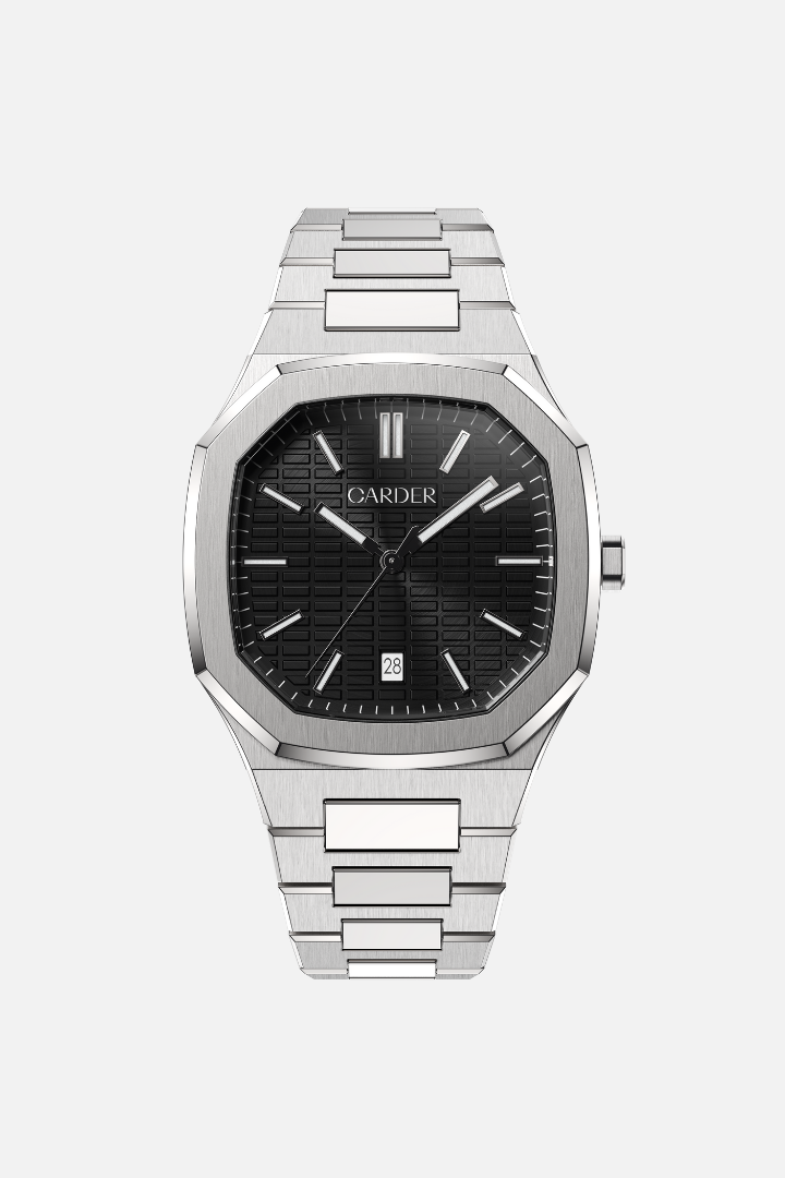 August Safira 10ATM Watch - Black