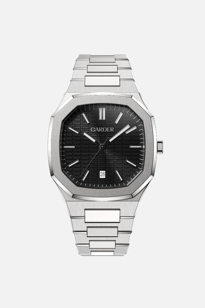 August Safira 10ATM Watch - Black