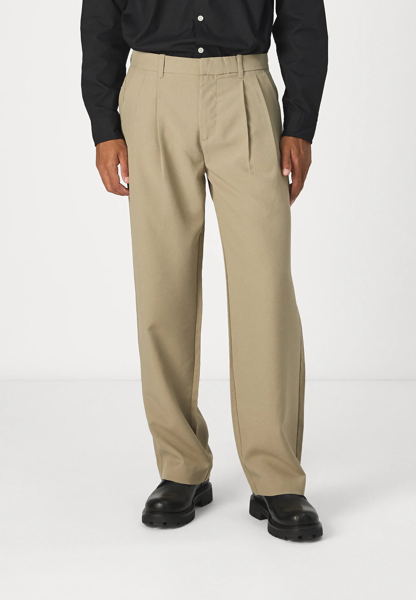 Men's Premium Fit Tailored Suit Trousers - Beige