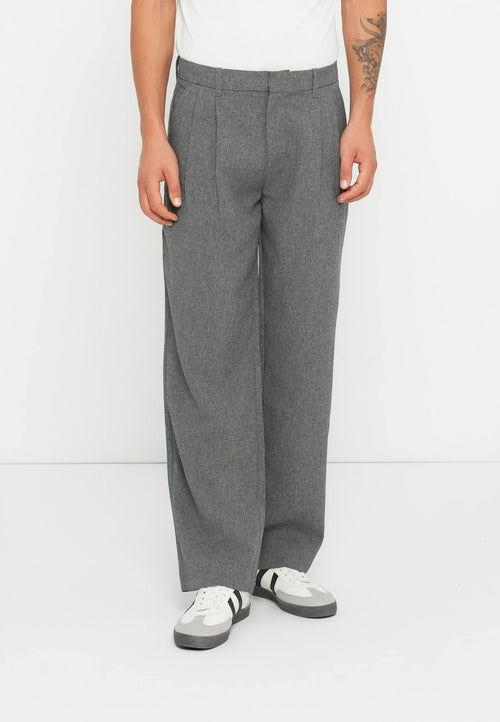 Men's Premium Fit Tailored Suit Trousers - Dark Grey