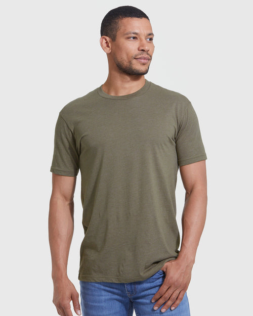 Classic Round Neck T-Shirt - Light Green