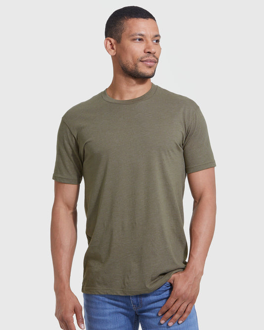 Classic Round Neck T-Shirt - Light Green