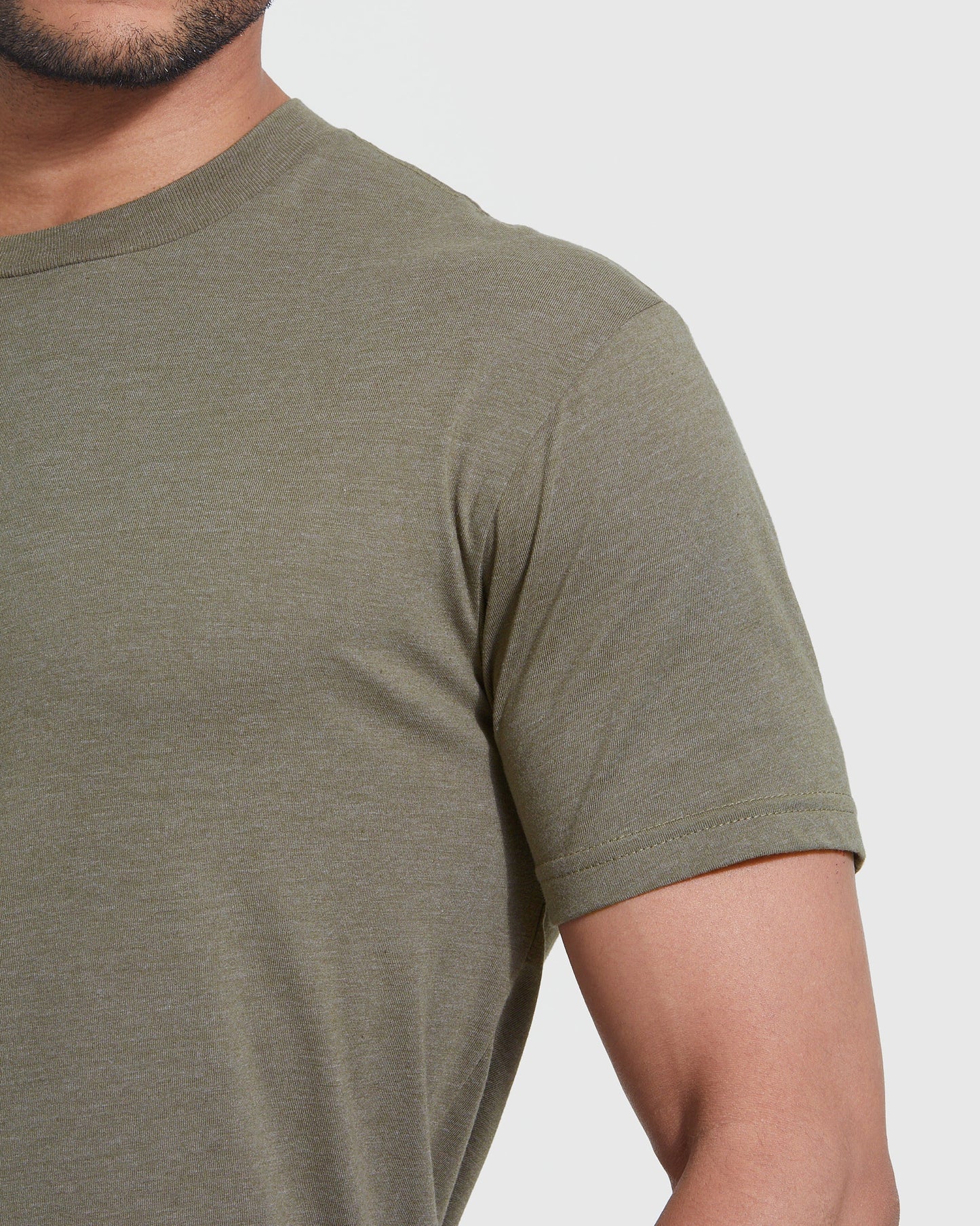 Classic Round Neck T-Shirt - Light Green
