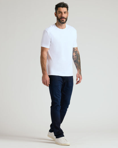 Classic Round Neck T-Shirt - White