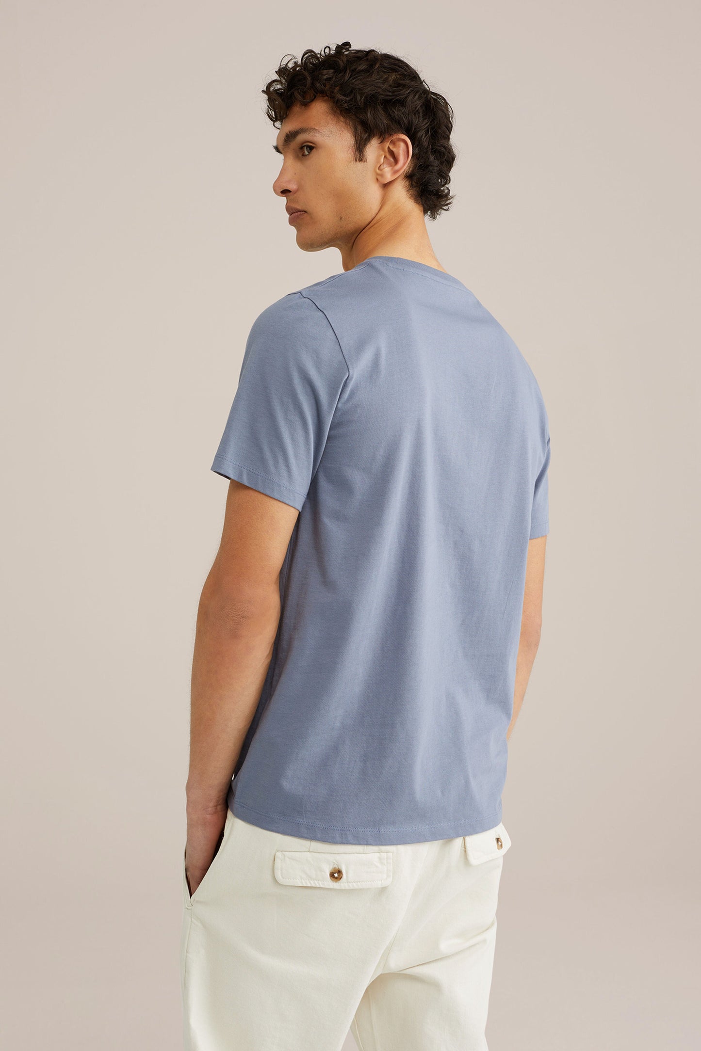 Basic Regular Fit T-Shirt - Light Blue
