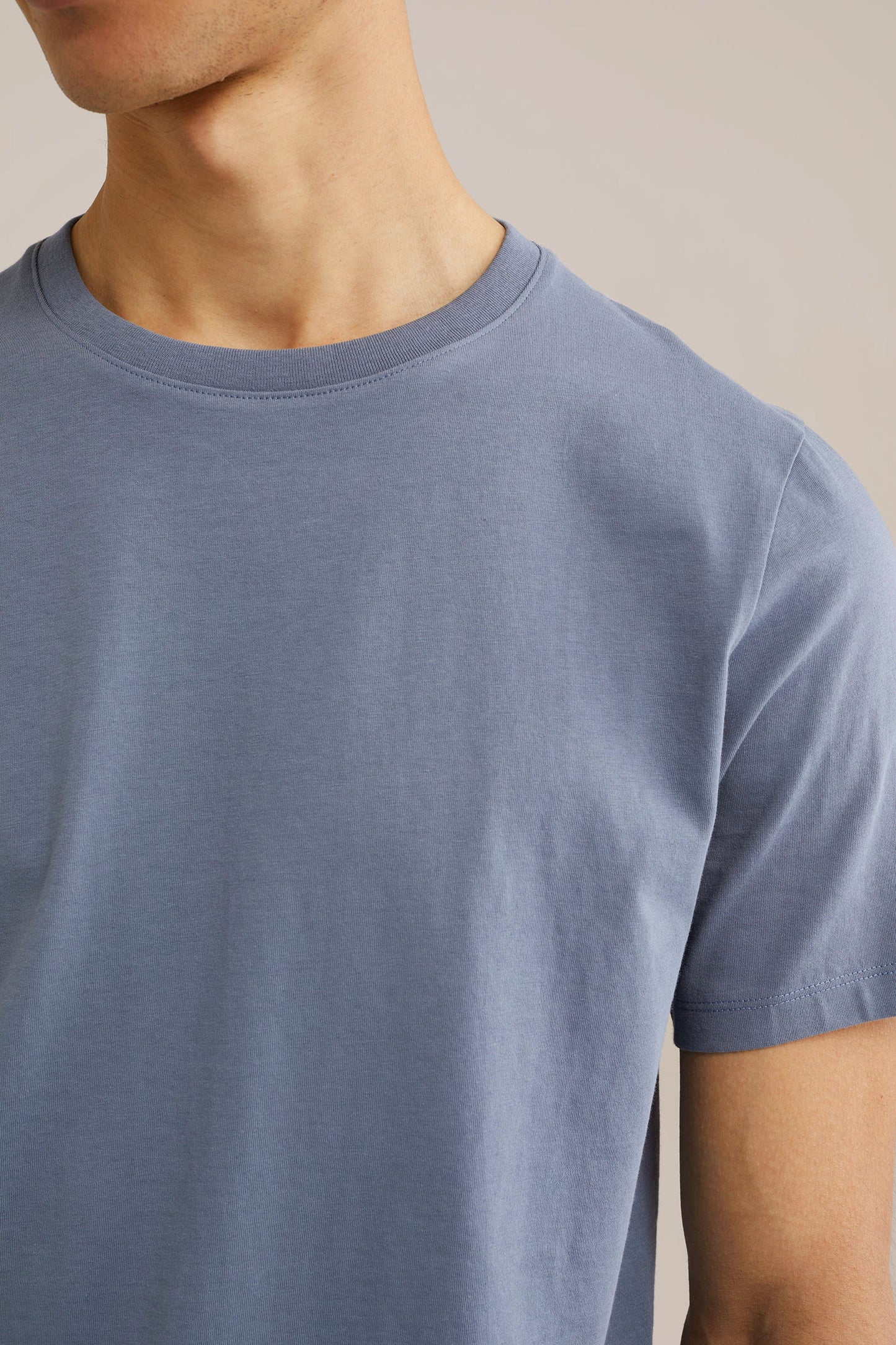 Basic Regular Fit T-Shirt - Light Blue