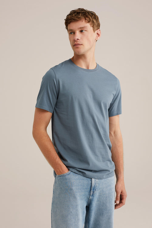 Basic Regular Fit T-Shirt - Blue