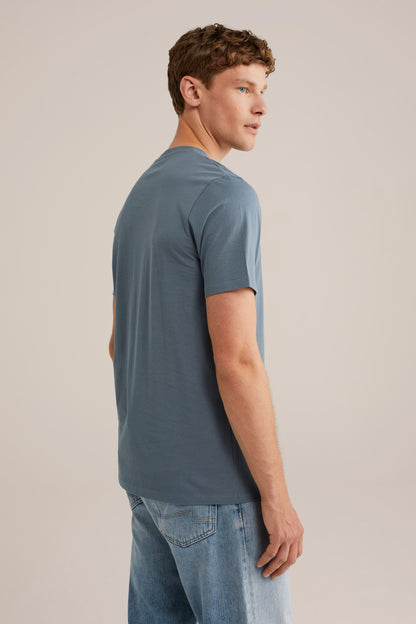 Basic Regular Fit T-Shirt - Blue