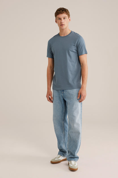 Basic Regular Fit T-Shirt - Blue
