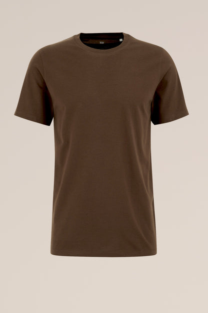 Basic Regular Fit T-shirt - Brown