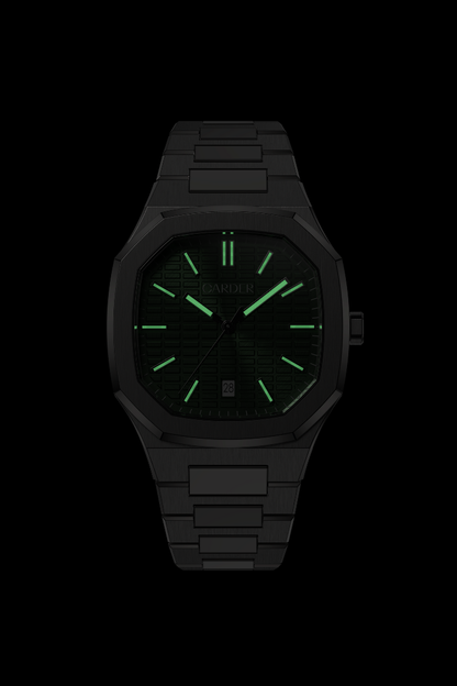 August Safira 10ATM Watch - Green