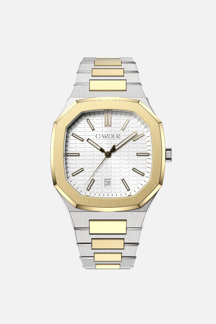 August Safira 10ATM Watch - Gold