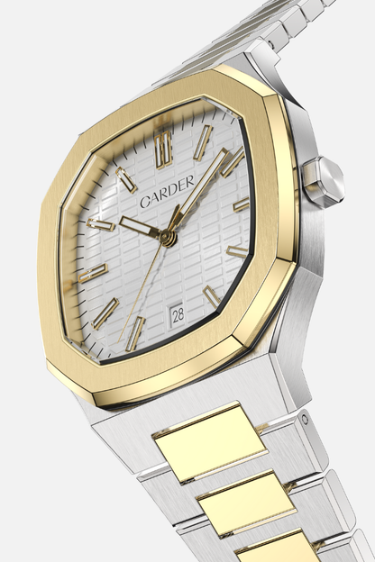 August Safira 10ATM Watch - Gold