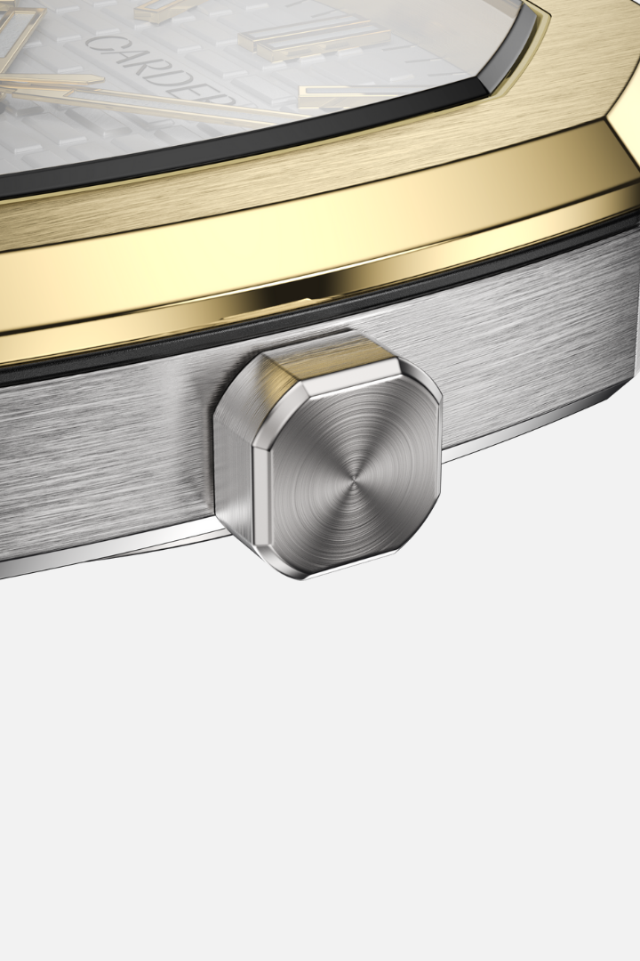 August Safira 10ATM Watch - Gold