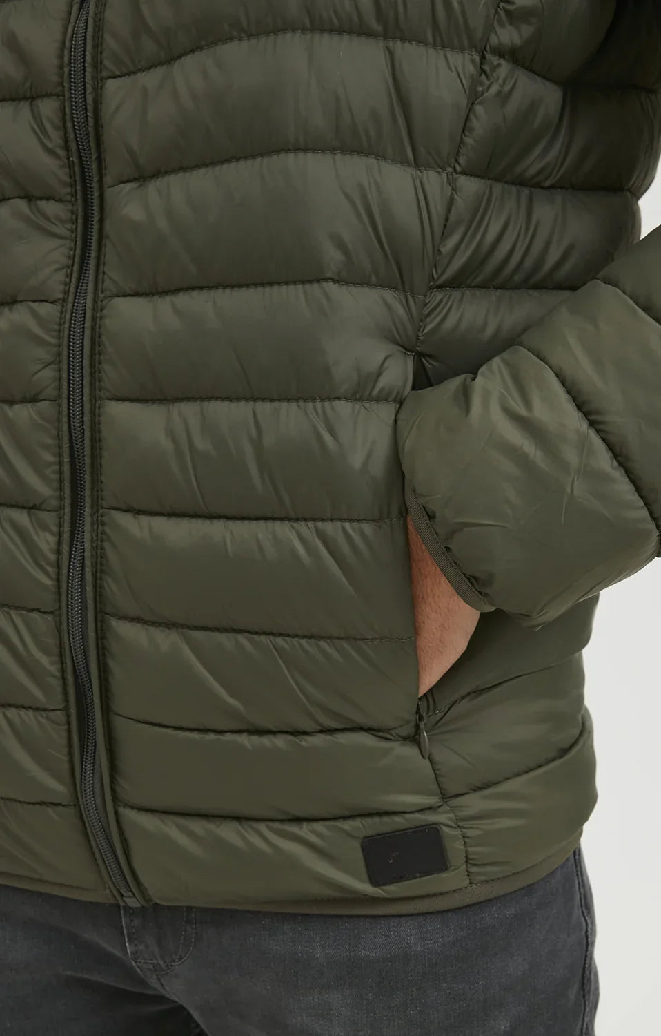 Ultralight Polyamide Puffer Jacket - Military Green