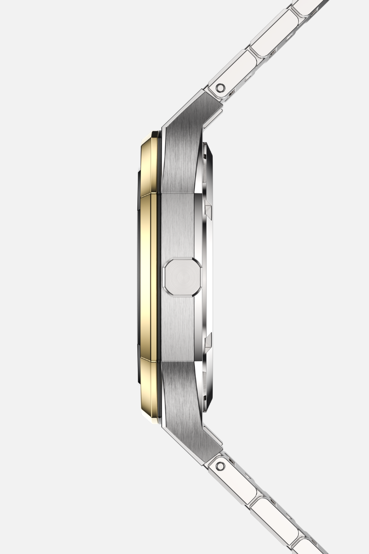 August Safira 10ATM Watch - Gold and Black