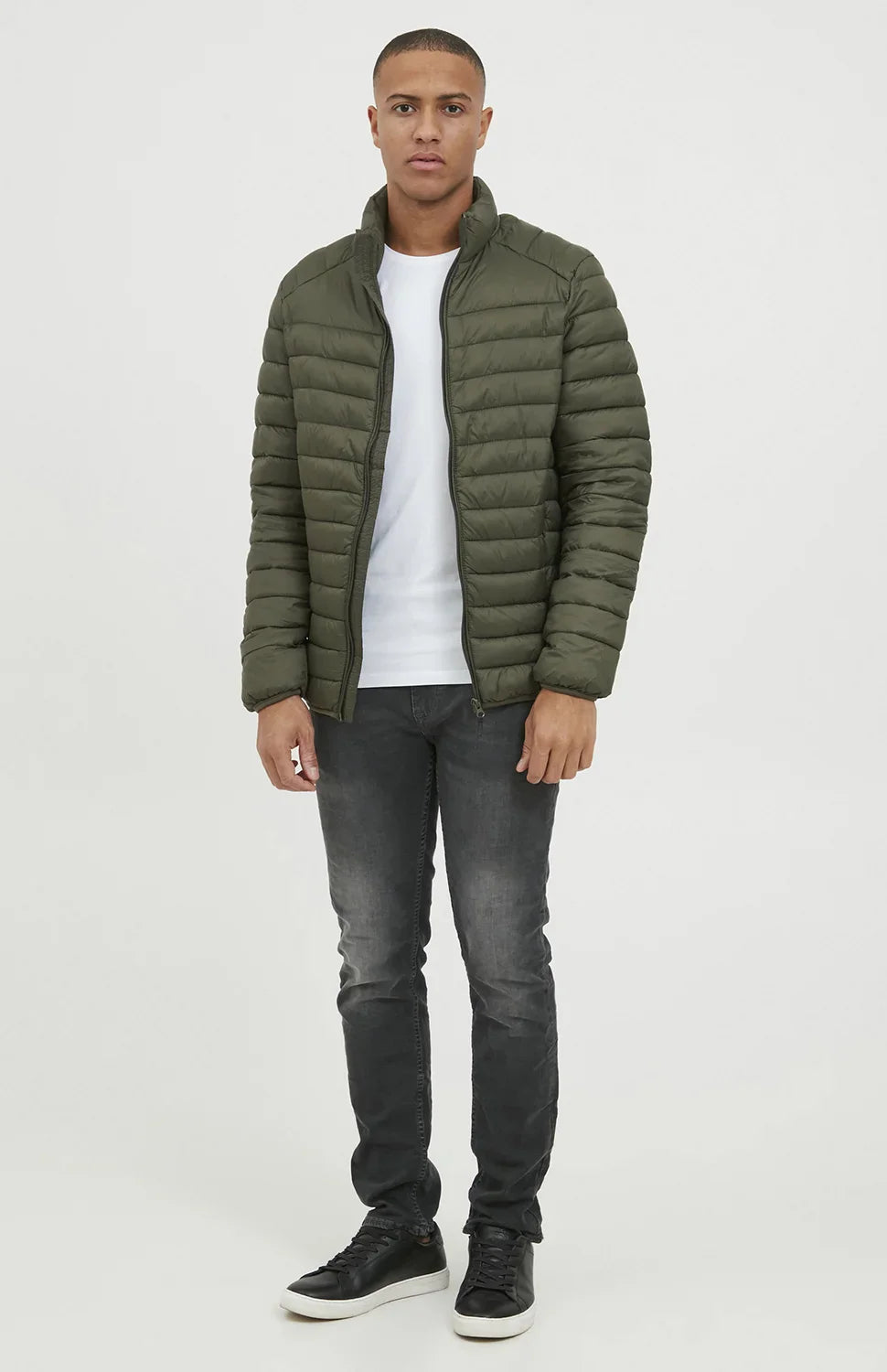 Ultralight Polyamide Puffer Jacket - Military Green