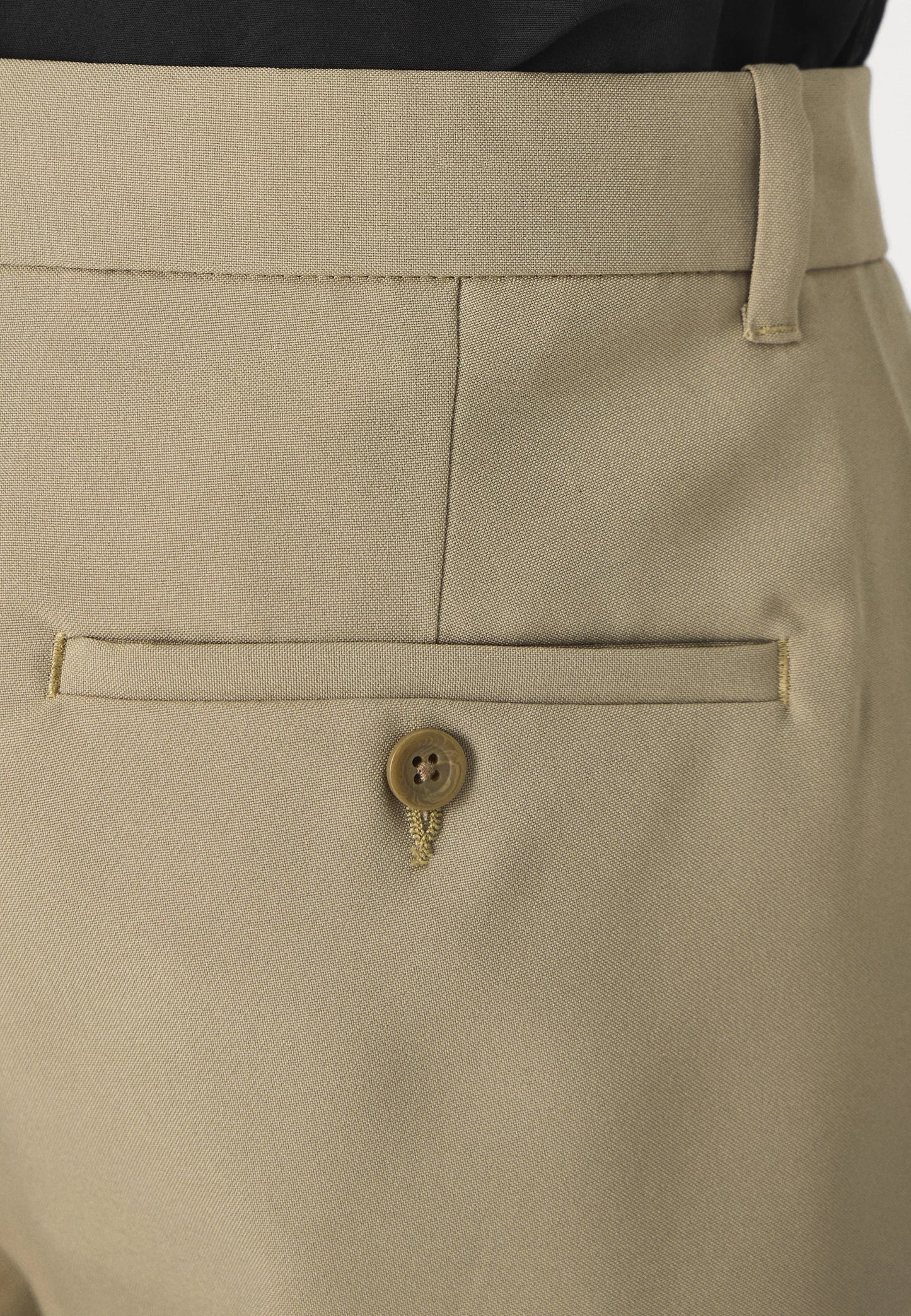 Men's Premium Fit Tailored Suit Trousers - Beige