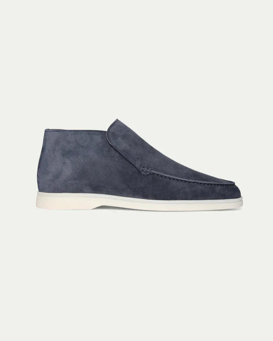 City Suede Moccasins - Blue