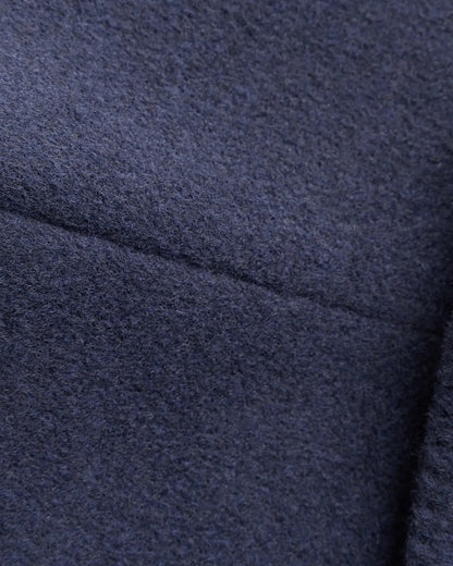 Men's Long Overcoat Jacket - Navy Blue