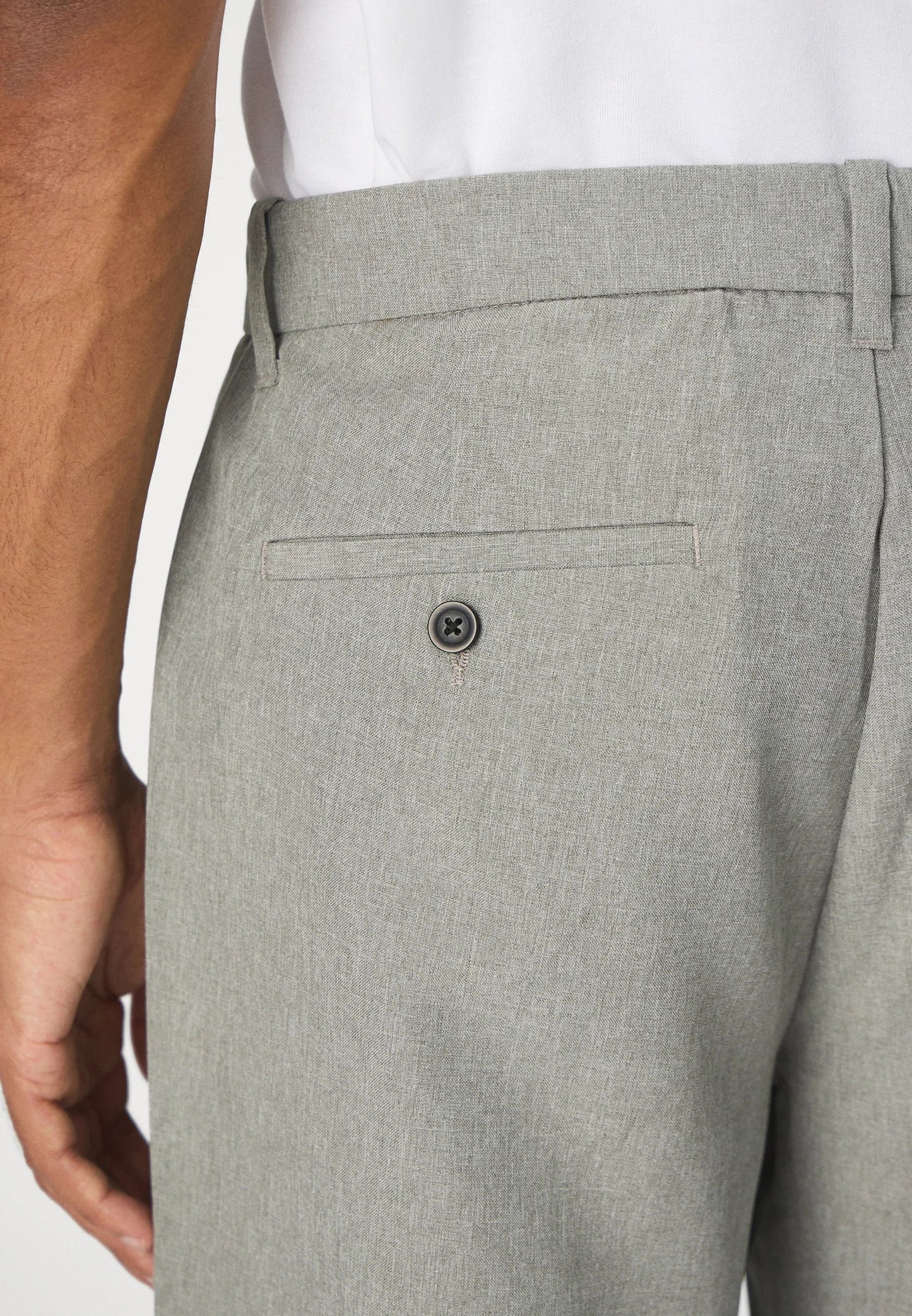 Men's Premium Fit Tailored Suit Trousers - Grey