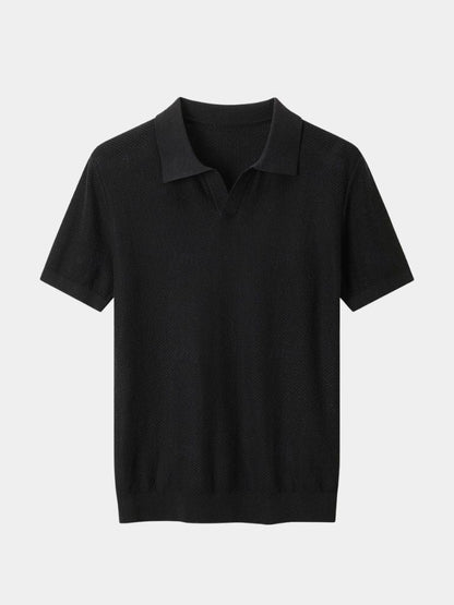 Premium Men’s Polo Shirt – Brownstone Edition