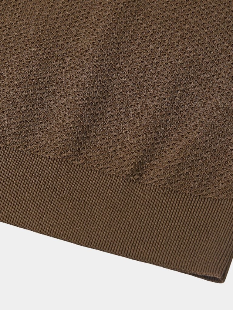 Premium Men’s Polo Shirt – Brownstone Edition