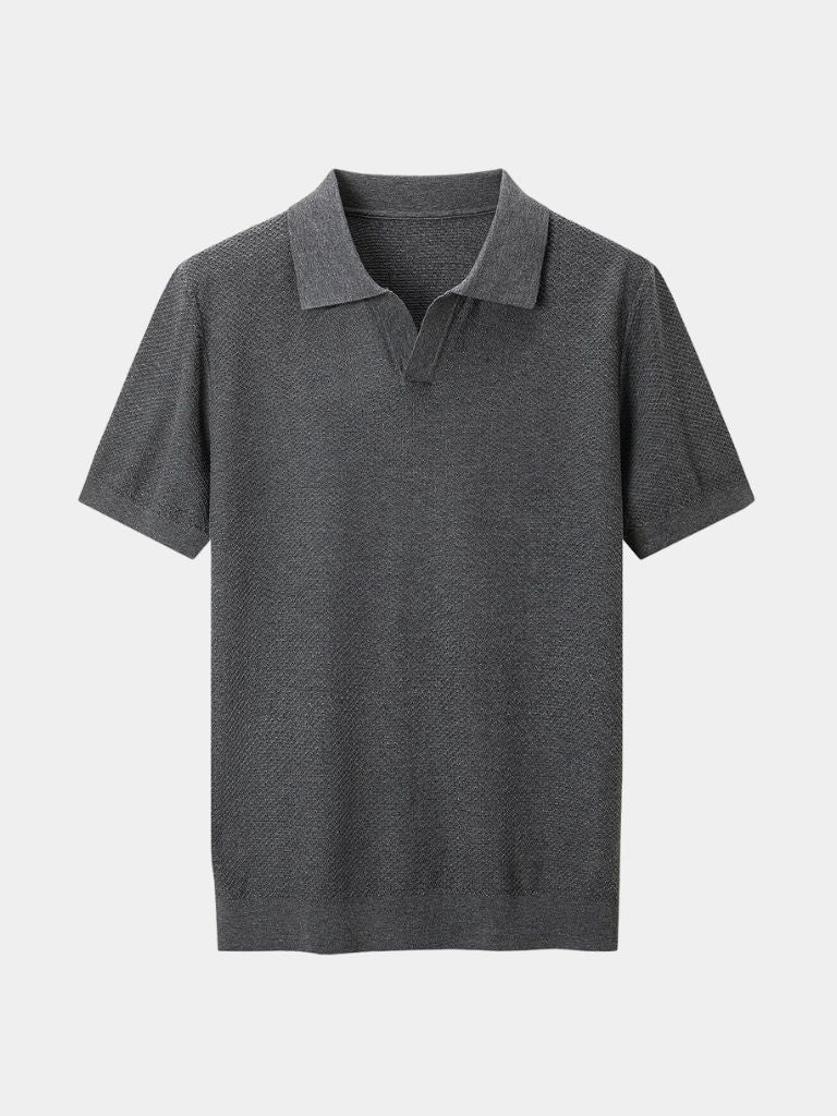 Premium Men’s Polo Shirt – Brownstone Edition