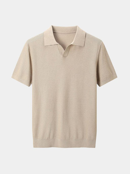 Premium Men’s Polo Shirt – Brownstone Edition