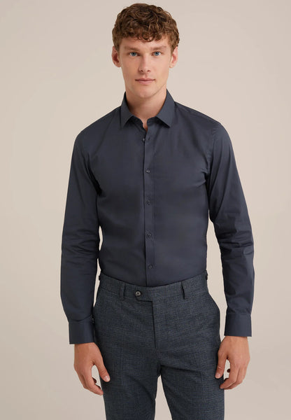 Classic Tailored Men's Shirt - Grey