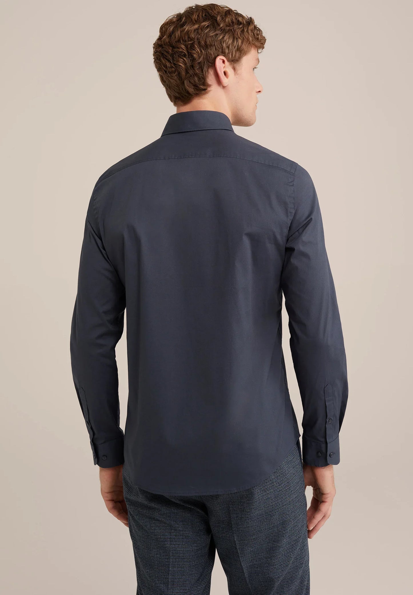 Classic Tailored Men's Shirt - Grey