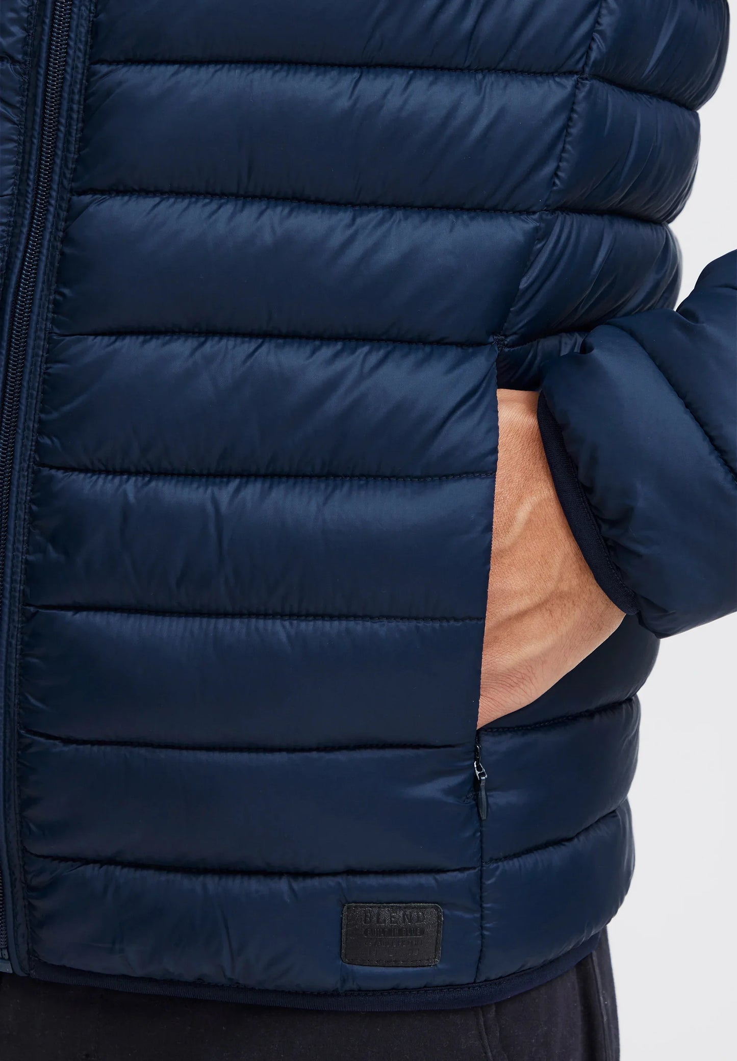 Ultralight Polyamide Puffer Jacket - Navy Blue