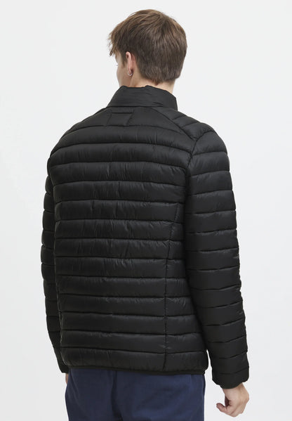 Ultralight Nylon Puffer Jacket - Black