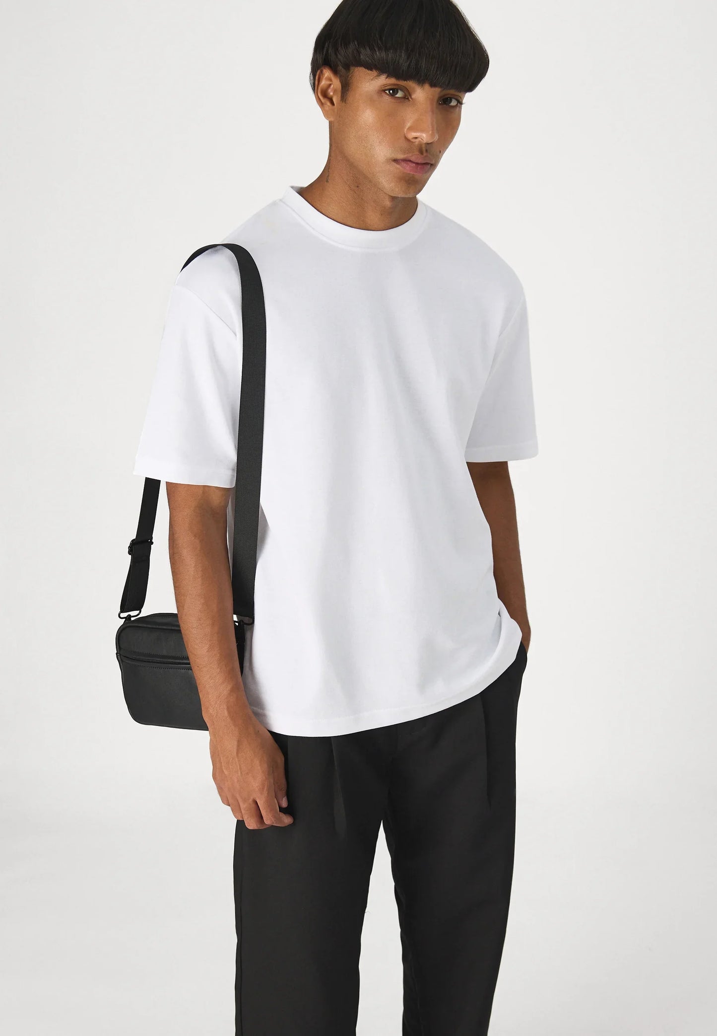 Men's Premium Fit Tailored Suit Trousers - Black