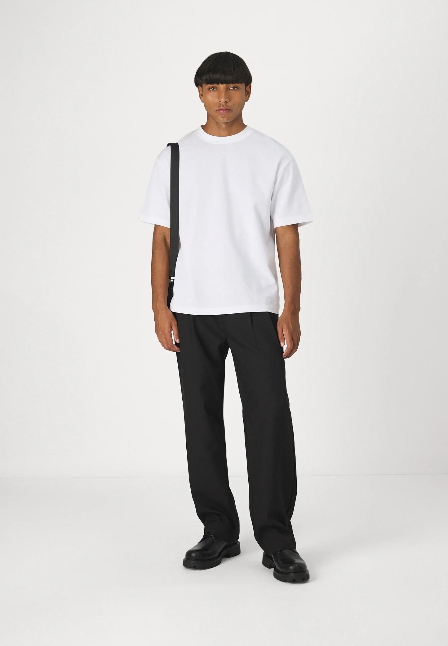 Men's Premium Fit Tailored Suit Trousers - Black