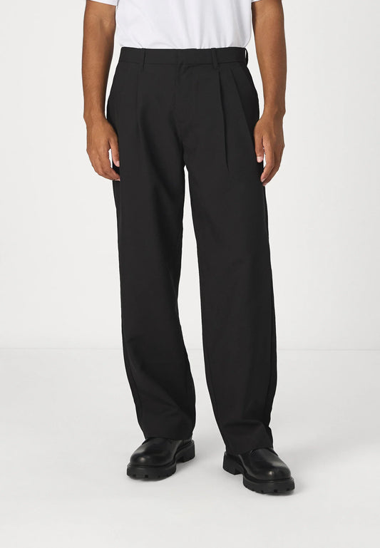 Men's Premium Fit Tailored Suit Trousers - Black